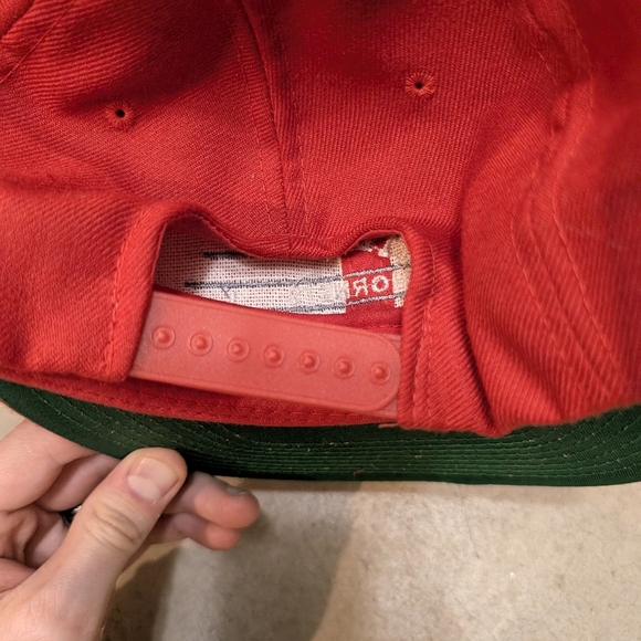 Lynchburg Hornets Red Hat Men's Snap Back Speedway Wool Blend - Picture 3 of 4